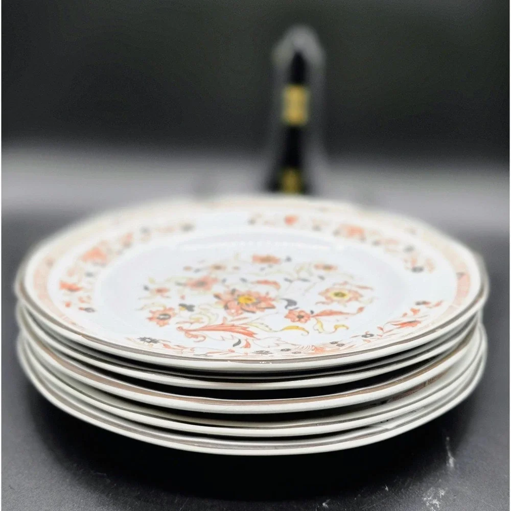 Set/5 Vintage Wedgwood of Etruria & Barlaston KASHMAR Salad Dessert Plate 8 5
